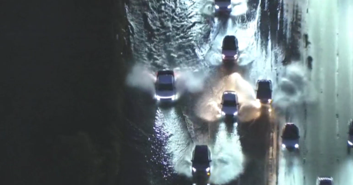 Los Angeles businesses and freeways flooded after heavy rain soaks SoCal