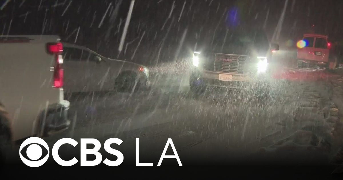 Winter storm brings snow and rain to Southern California with more in the forecast