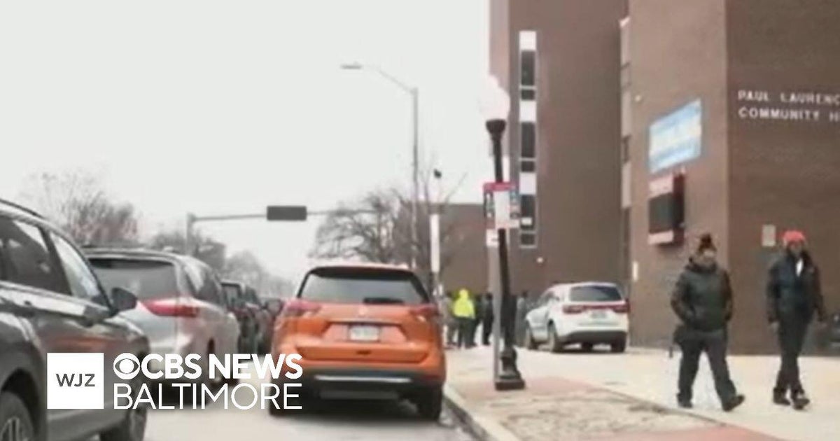 No gun found after reports at Baltimore's Dunbar High School - CBS ...