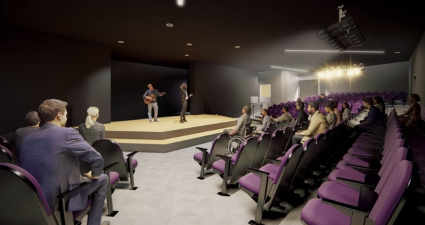 Baltimore's Arena Players theatre renovation renderings 