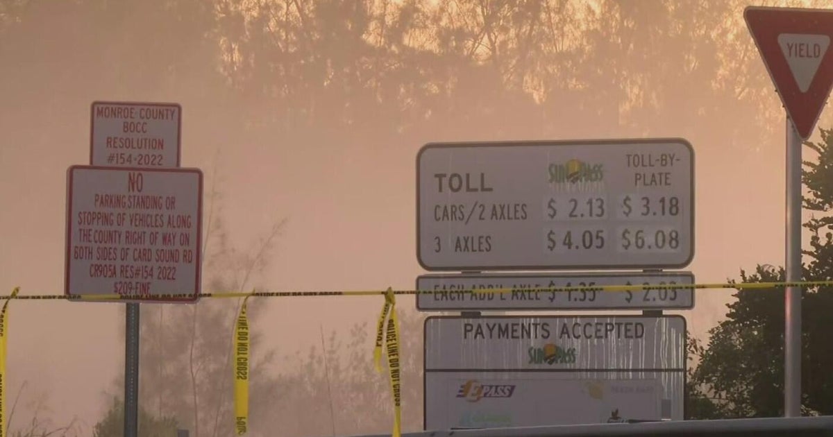 Card Sound Road remains closed after fatal crash Thursday morning