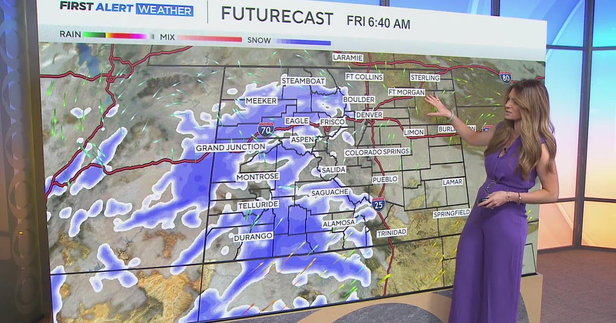 A lull in the snow across Colorado's mountains, with more snow Friday ...