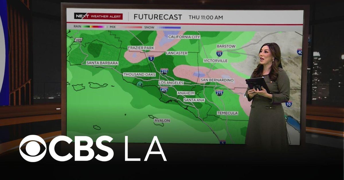 Amber Lee’s NEXT Weather forecast - CBS Los Angeles