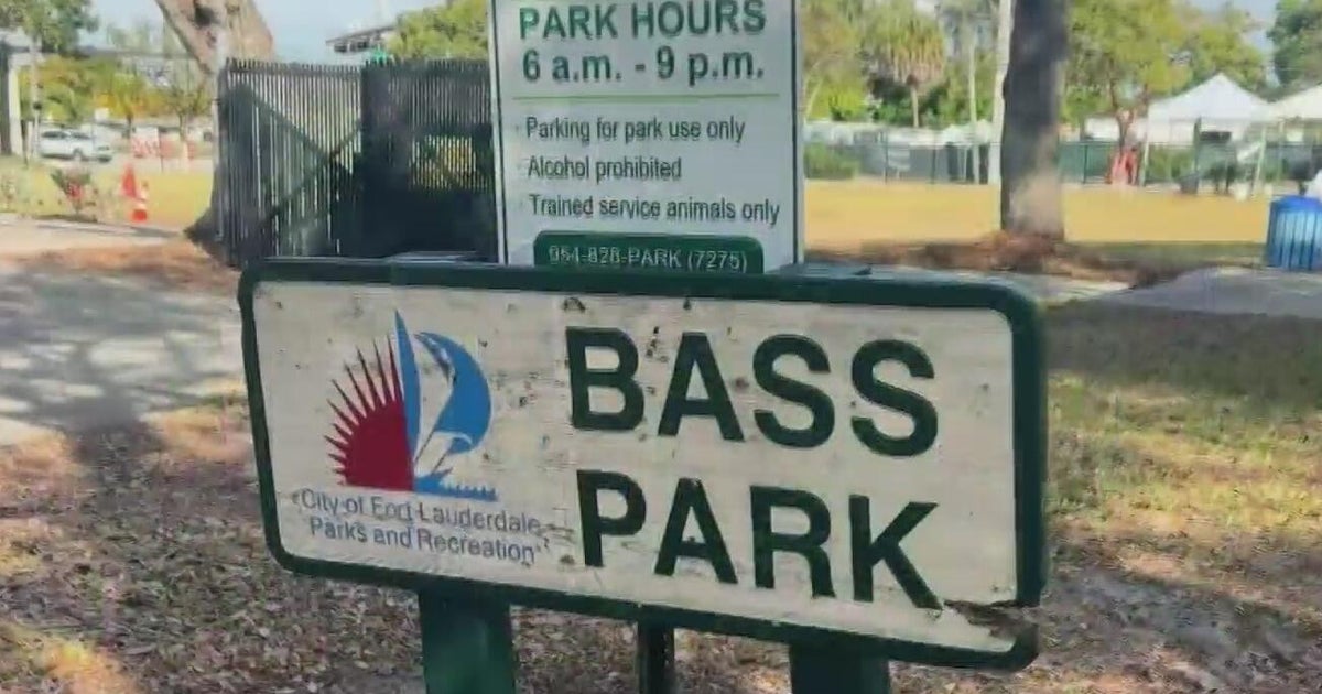Bass Park in Fort Lauderdale holds their groundbreaking ceremony to renovate the park
