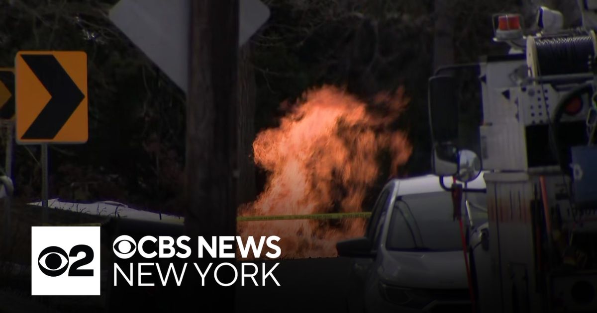 Video shows underground gas fire that led to evacuations, road closures in New Jersey