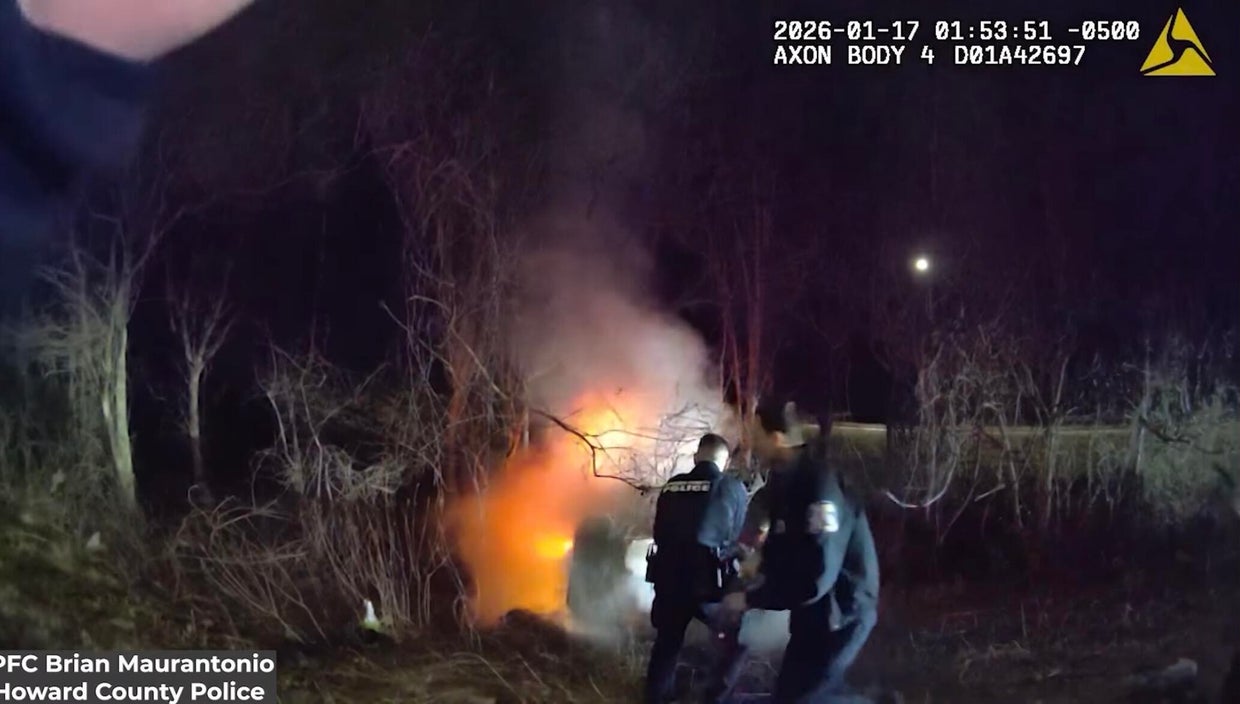 Video shows response to girl killed in fiery crash after Howard County ...