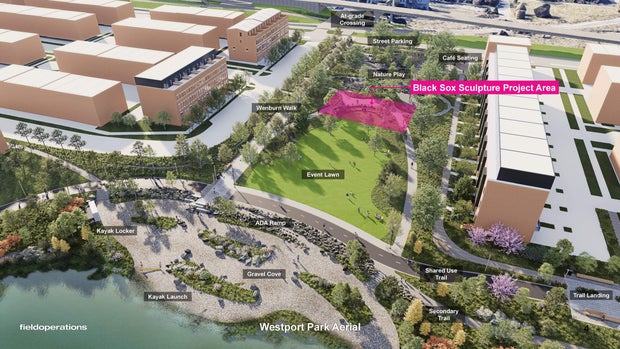 Baltimore Black Sox Memorial Renderings 