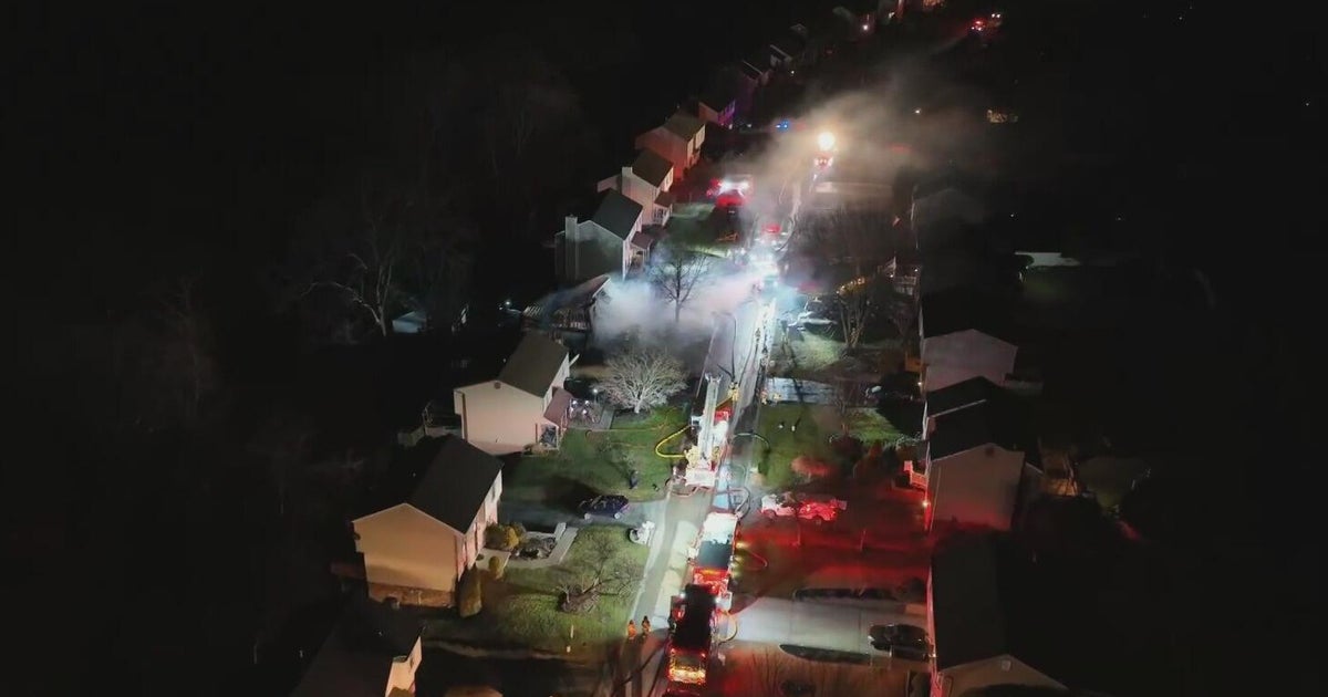 Crews respond to 2 homes on fire in Westmoreland County - CBS Pittsburgh