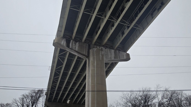 Baltimore's 28th Street Bridge Overpass 