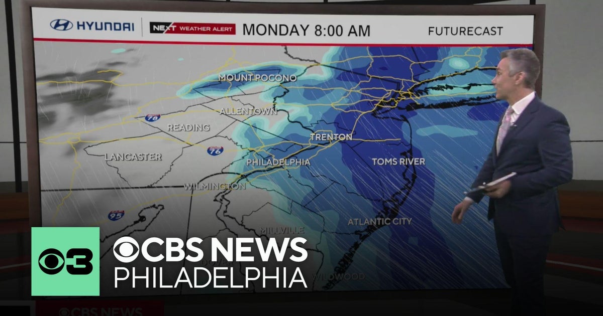 Tracking latest conditions in Philadelphia area as nor'easter intensifies