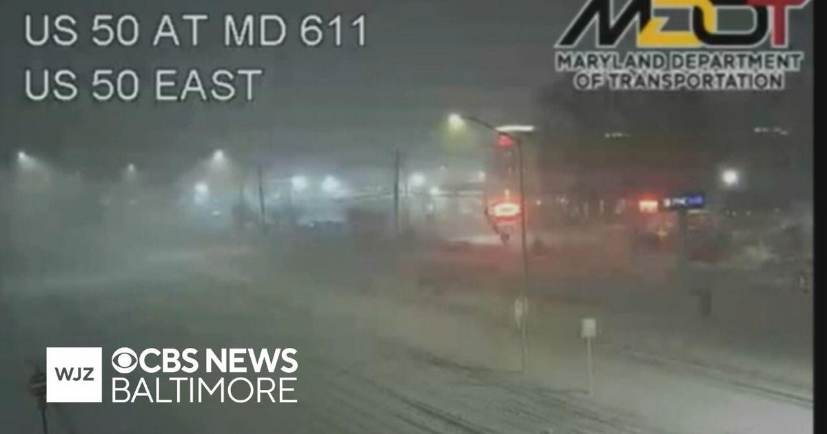 Maryland crews plow roads as another round of snow impacts state