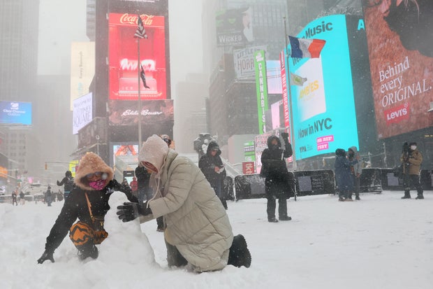 Major Nor'Easter Brings Blizzard Conditions To Northeast