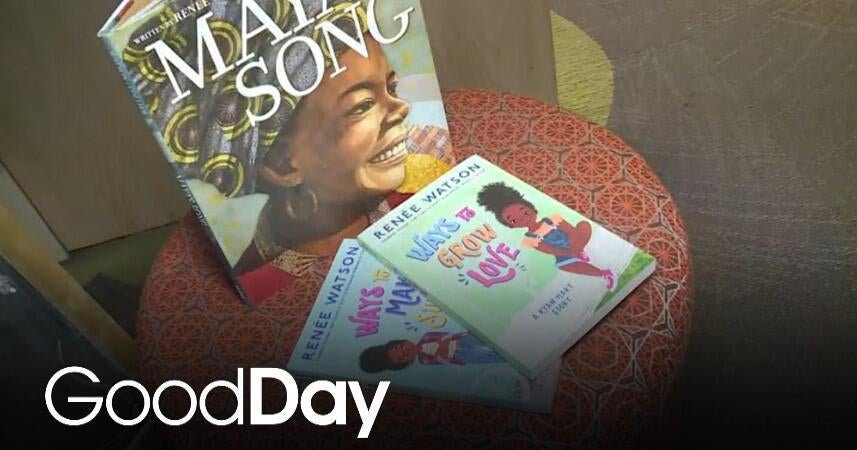 Esteban is with award-winning author Renée Watson! - Good Day Sacramento