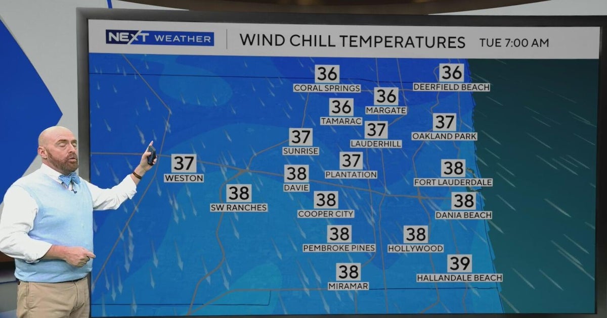 Dramatic weather shift hits South Florida