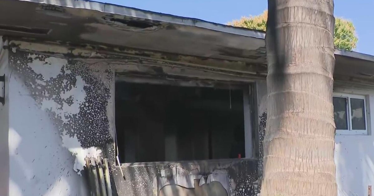 4 people and 2 dogs are displaced after a fire broke out in a Miami ...