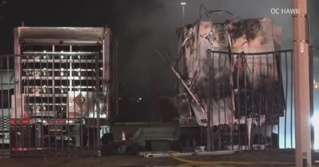 Hydrogen gas truck explosion in Colton leaves 1 dead, 1 injured