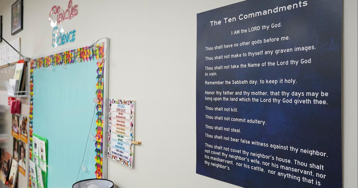 Court clears way for Louisiana law requiring Ten Commandments in classrooms