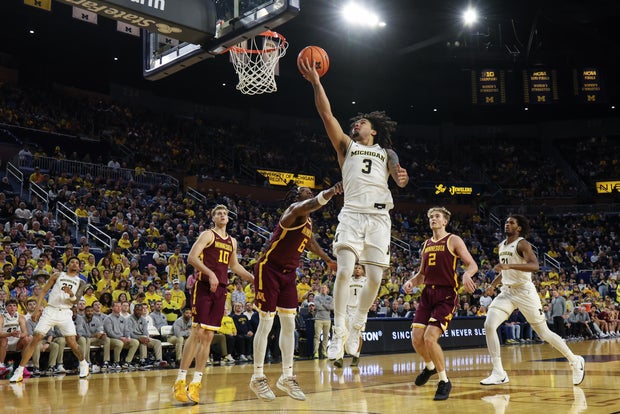 COLLEGE BASKETBALL: FEB 24 Minnesota at Michigan 