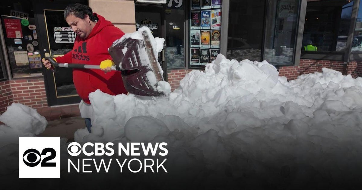 Suffolk County residents, businesses digging out from blizzard