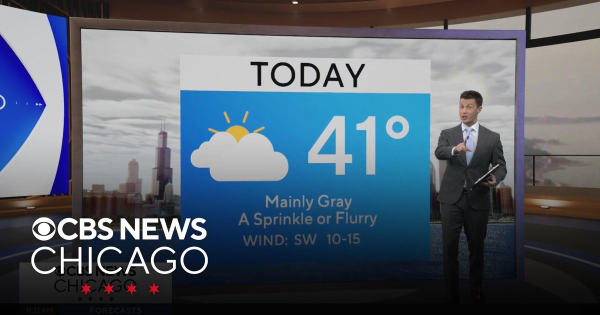 Chicago weather: Clearing and breezy Thursday night - CBS Chicago