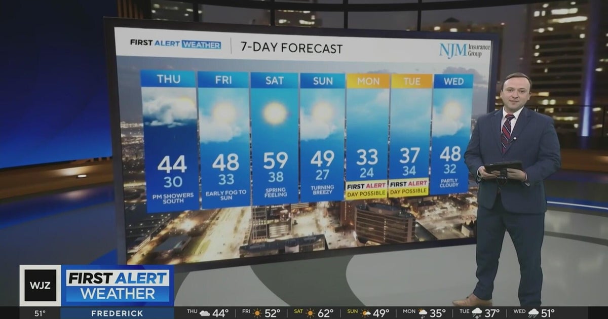 Spring-like weather this weekend in Maryland - CBS Baltimore