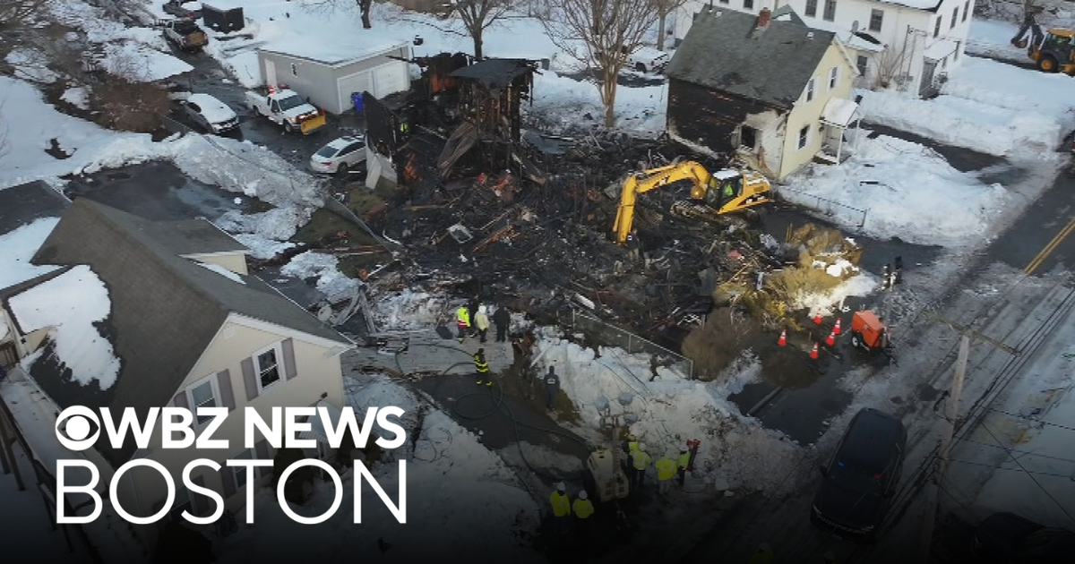 Mother, toddler injured in Taunton house explosion - CBS Boston