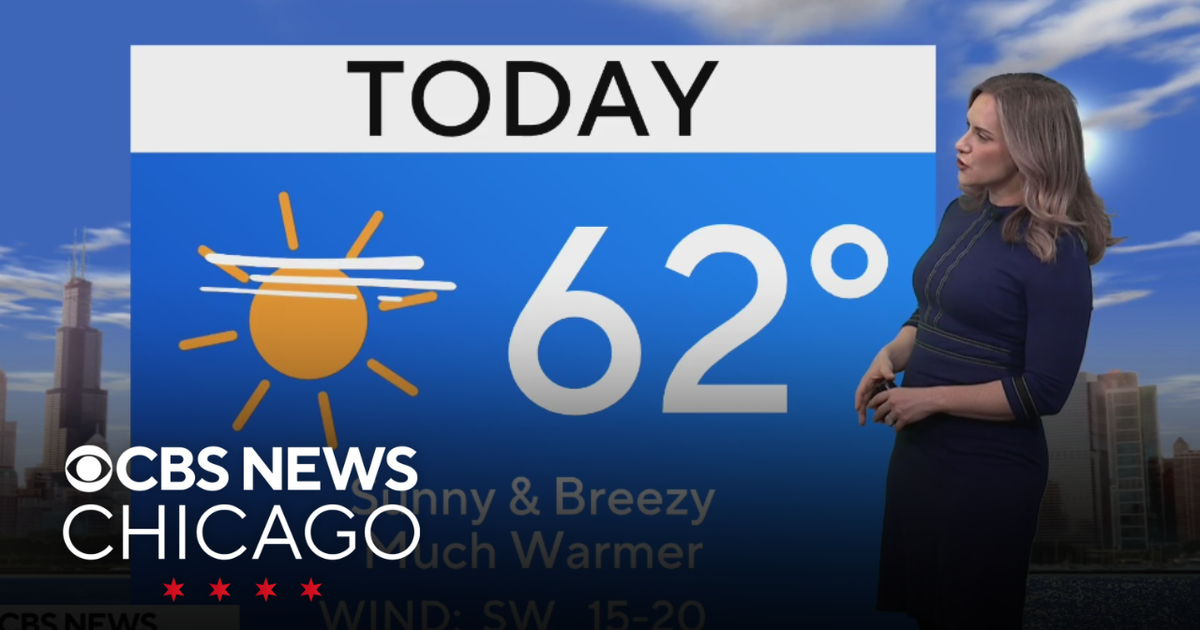 Warmup on Friday in Chicago - CBS Chicago