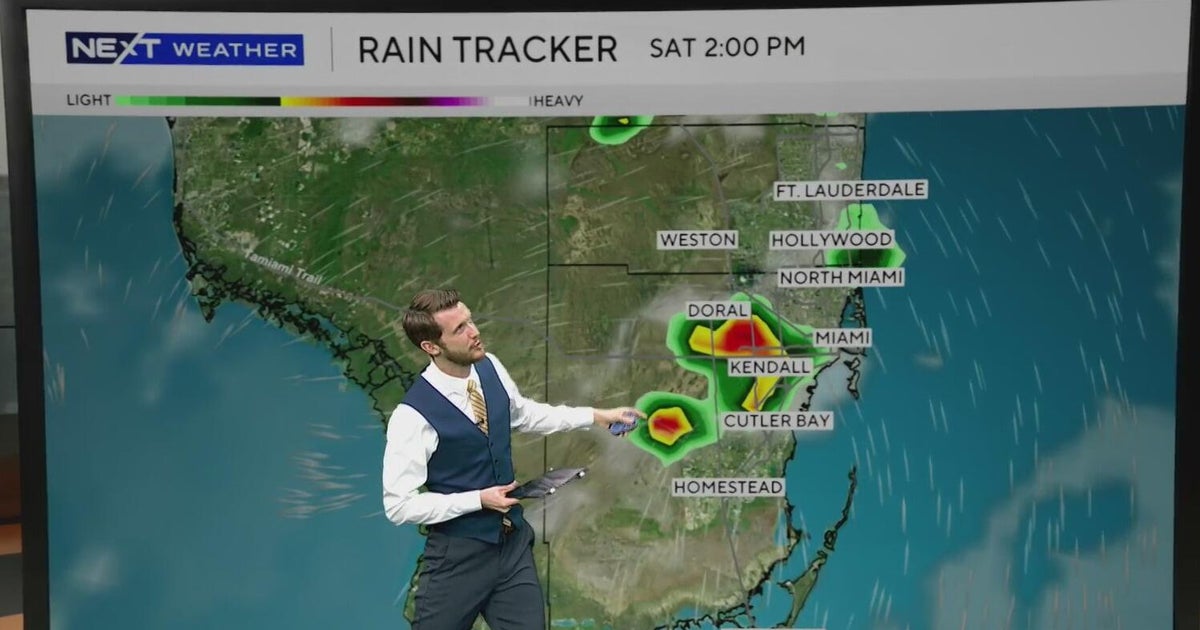 Warm weekend ahead for South Florida with chances for scattered showers ...