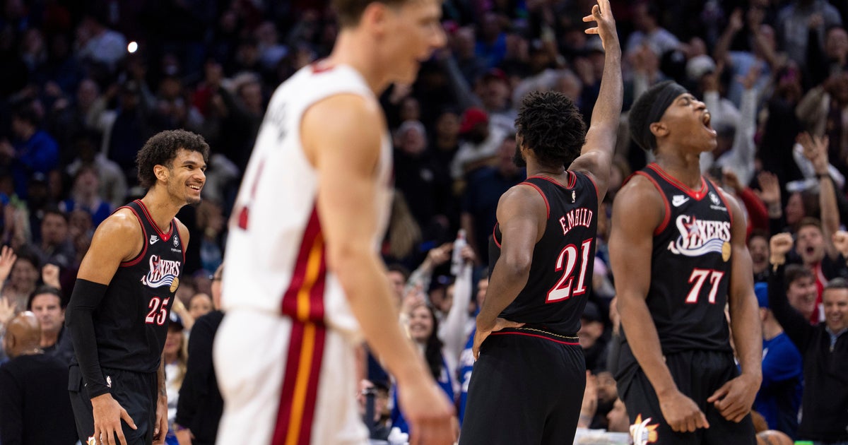 Tyrese Maxey, Joel Embiid lead Philadelphia 76ers past Miami Heat for 3rd straight win