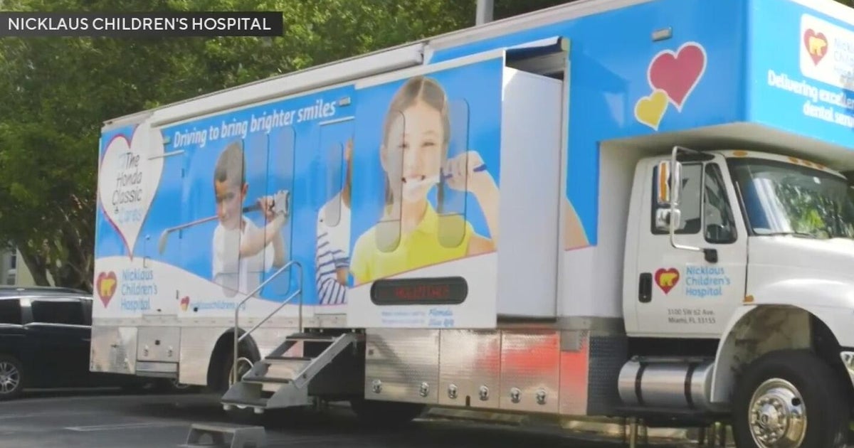Nickalus Children's Hospital brings back mobile dentistry unit for kids in South Florida