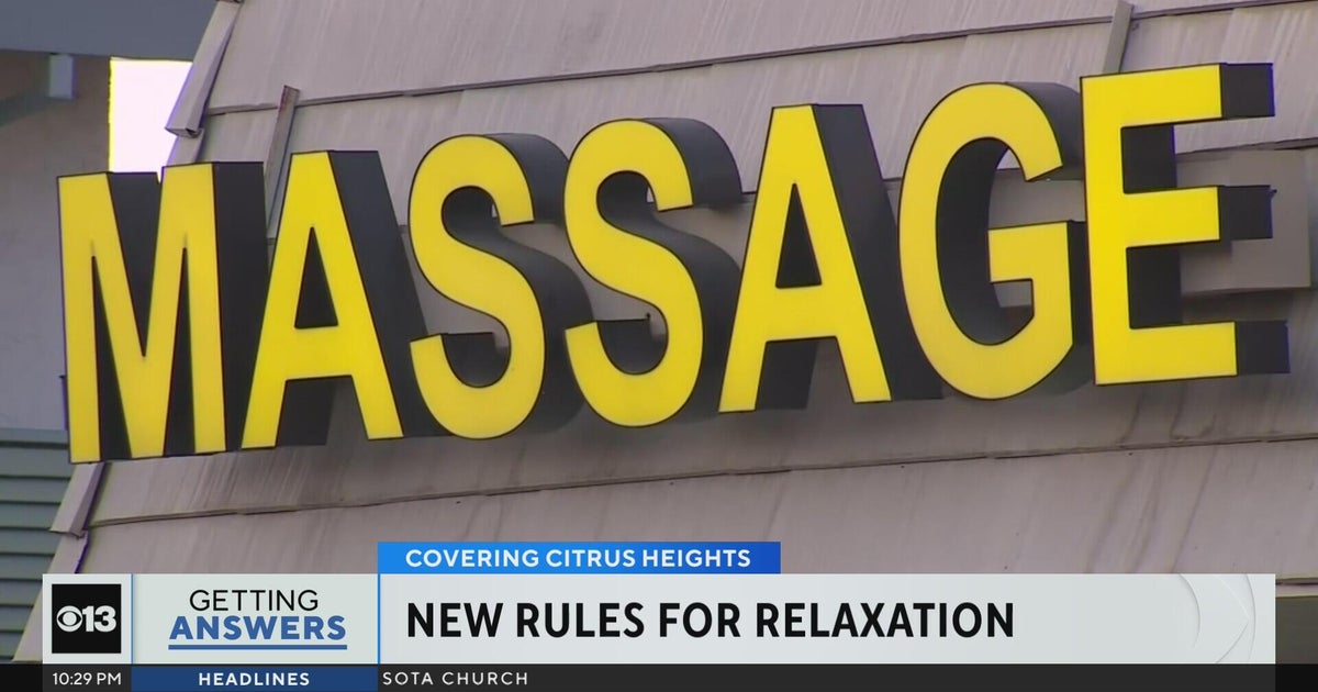 Citrus Heights may enforce stricter rules for massage businesses