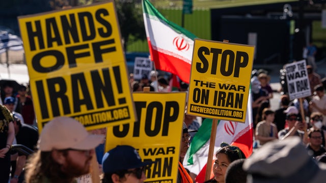 Protesters Rally Across LA After U.S.-Israel Attack On Iran 