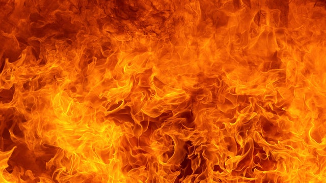 Large-scale fire test of the TU Munich 