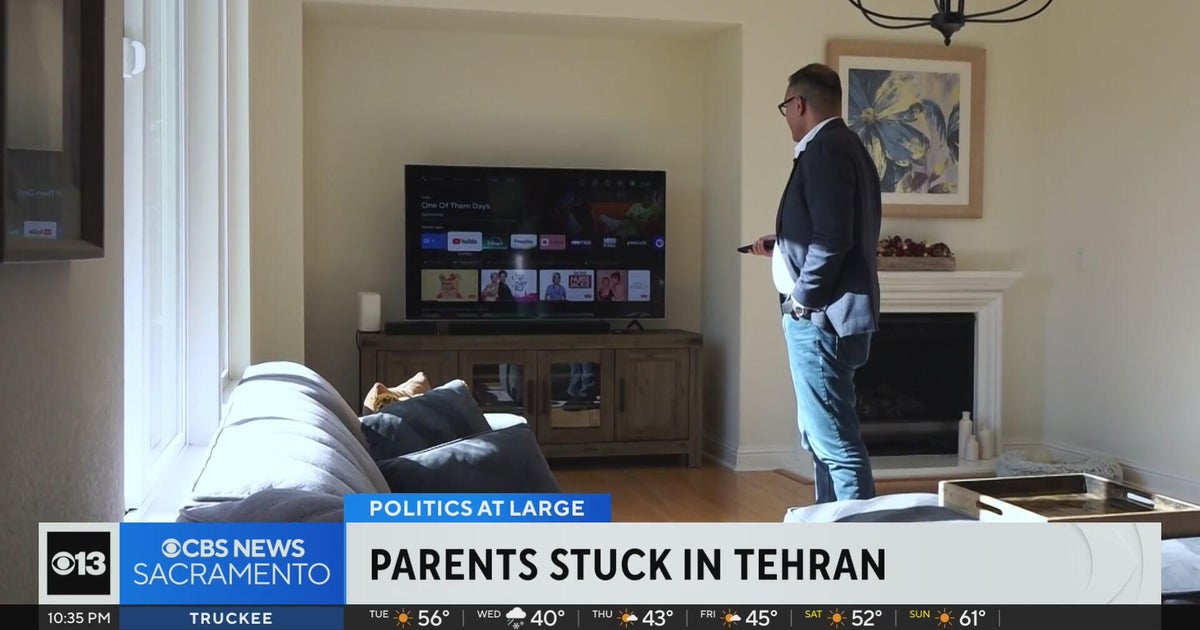 Roseville man says parents are trapped in Tehran home as Iranian capital bombed