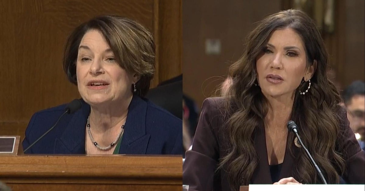Sen. Klobuchar questions Noem on Minnesota ICE operations, Renee Good and Alex Pretti killings