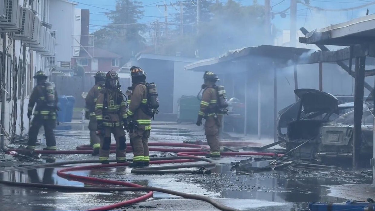 60 residents displaced following fire in Campbell apartment complex ...