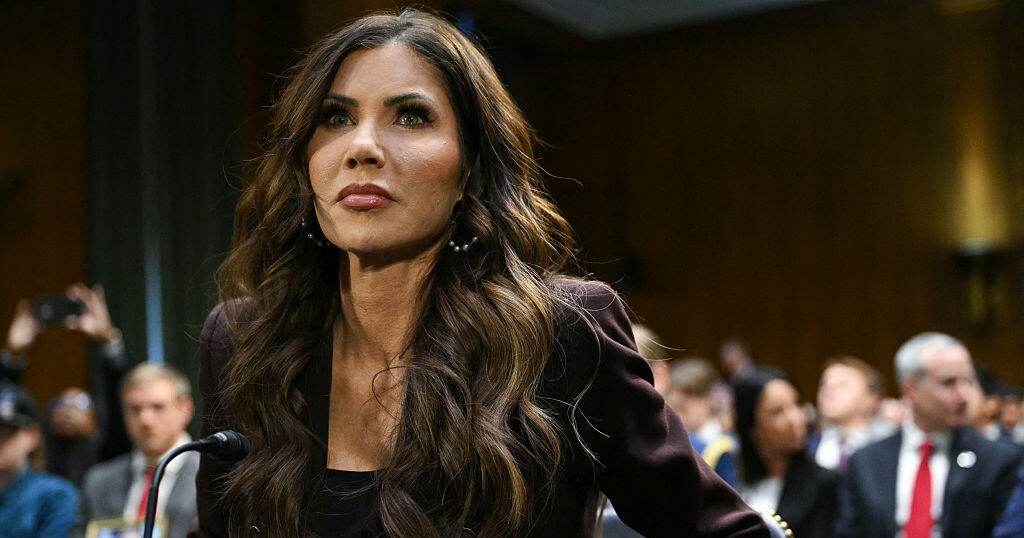 DHS Secretary Kristi Noem testifies at Senate listening to