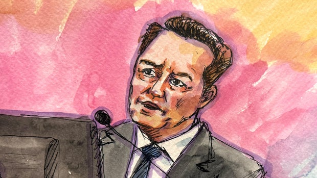Elon Musk testifies in Twitter shareholder trial alleging he purposefully drove down stock before his purchase
