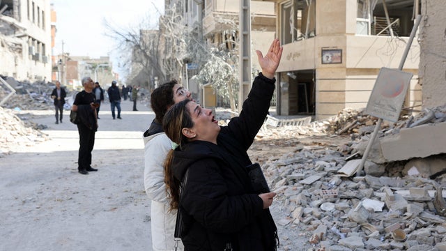 Aftermath of a strike on a police station, amid the U.S.-Israeli conflict with Iran, in Tehran 