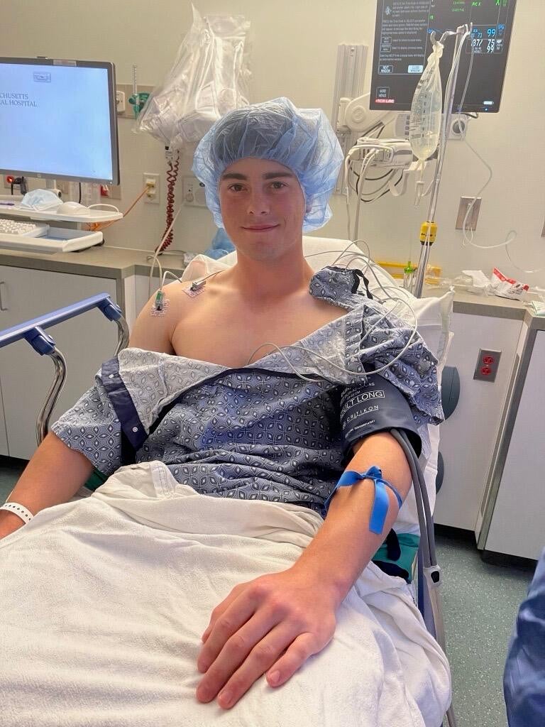 Football practice was leaving a teen athlete out of breath. A rare ...