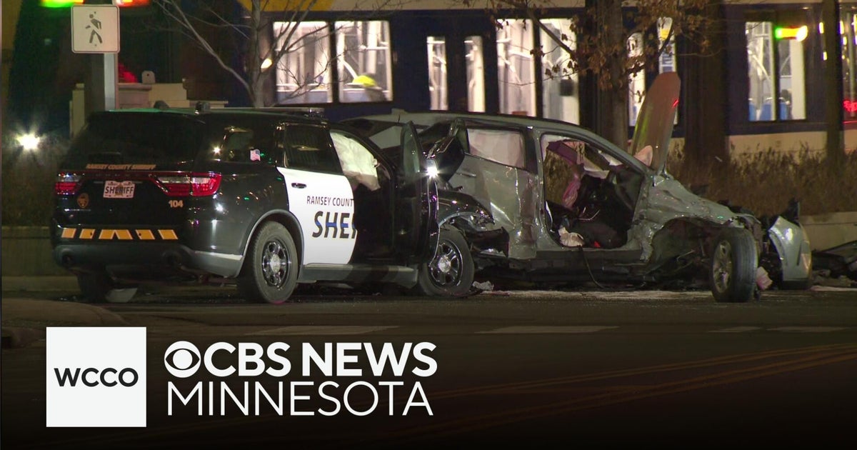 St. Paul man killed in crash with deputy following pursuit - CBS Minnesota