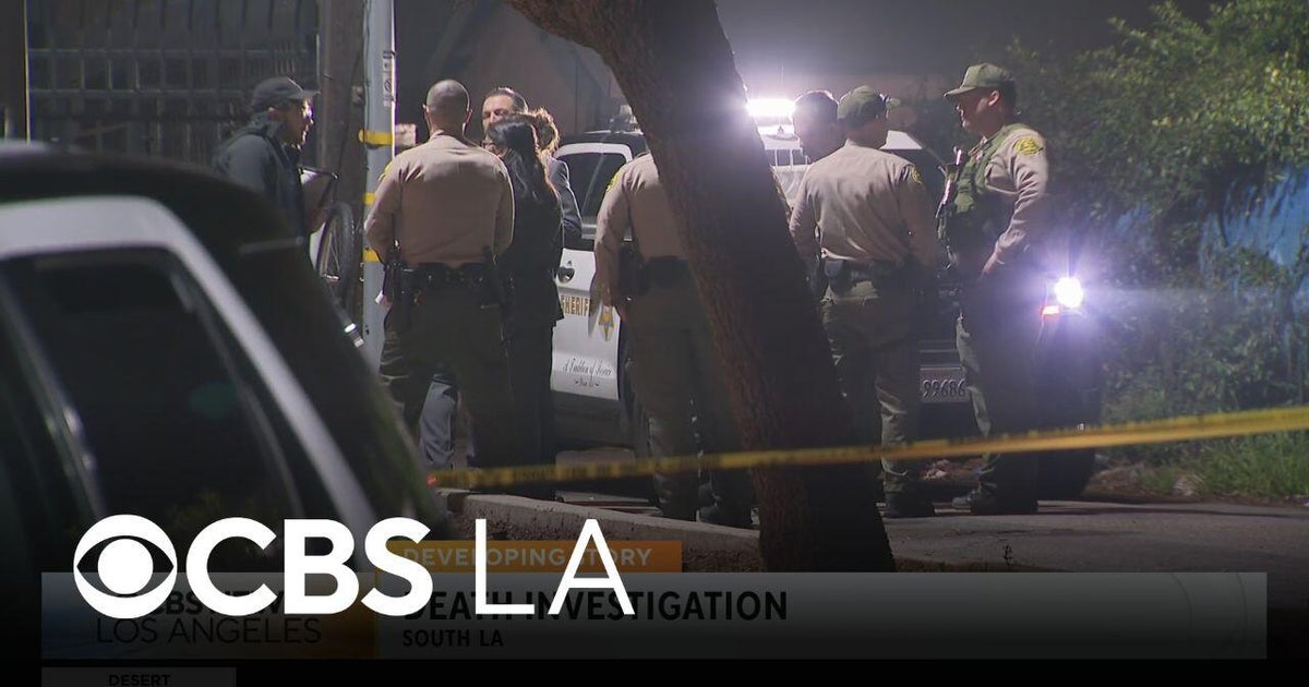 Death investigation of woman found in South LA alley continues - CBS ...