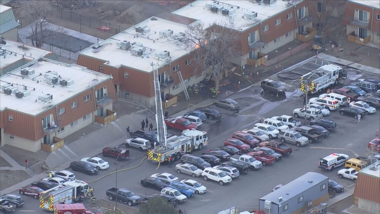 Colorado firefighters rush to burning apartment building in Westminster ...