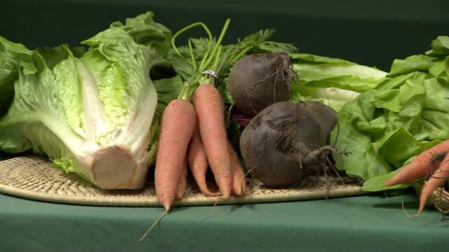 Lettuce, carrots, beets 