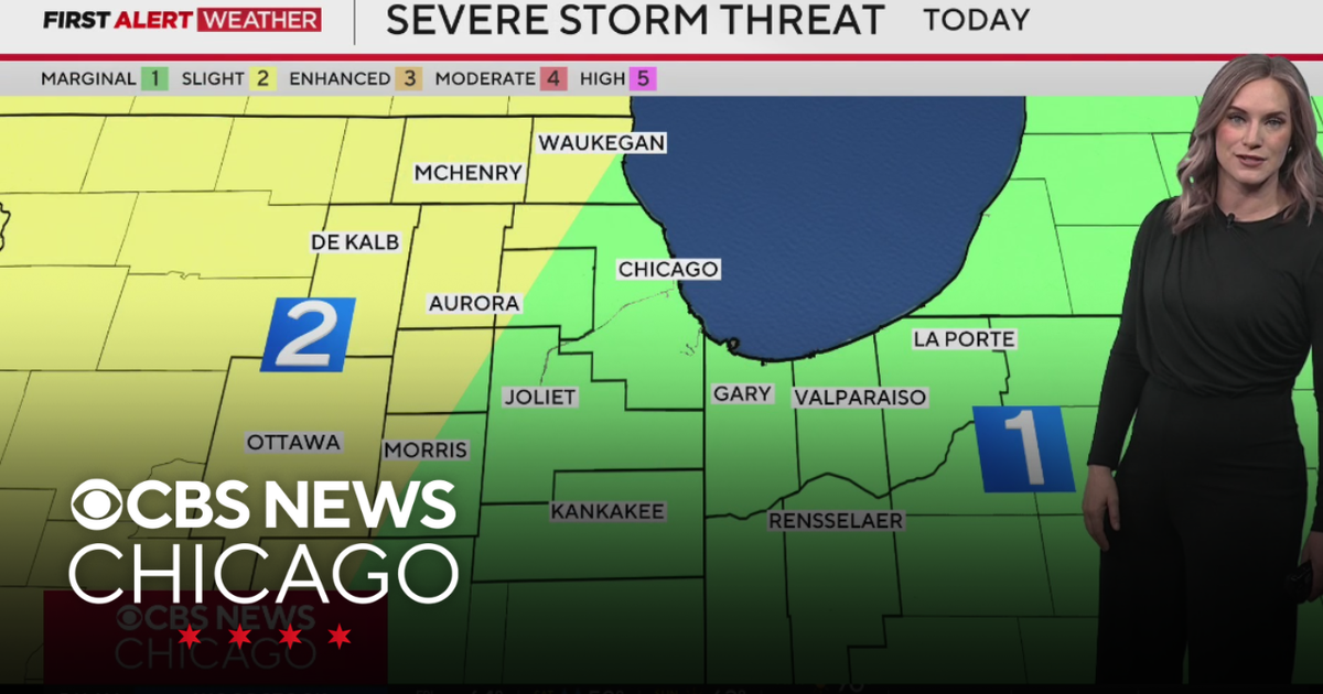 Waves of storms on Friday in Chicago - CBS Chicago