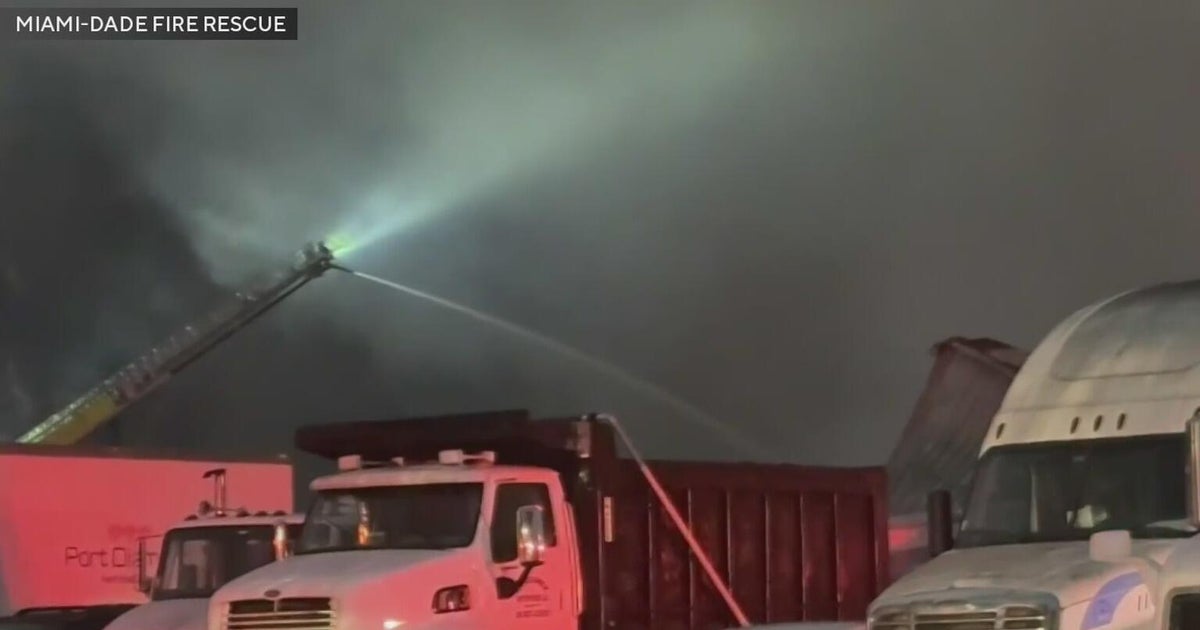 Some roads will be reopened in the evening after massive warehouse fire