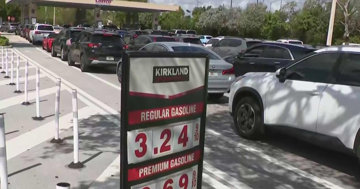 cbsnews.com - Joan  Murray - South Florida drivers flock to pumps as Iran war sends gas prices soaring