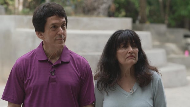 Bestselling author Mitch Albom and his wife Janine 