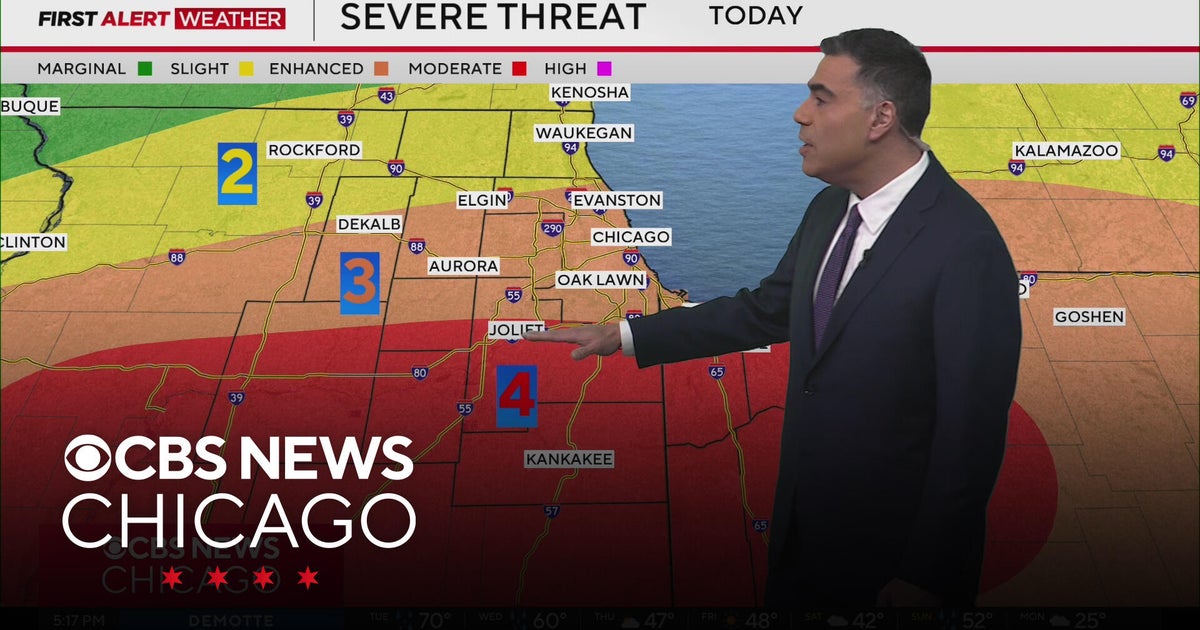 Chicago weather: Severe storms could cause flooding, hail, tornadoes
