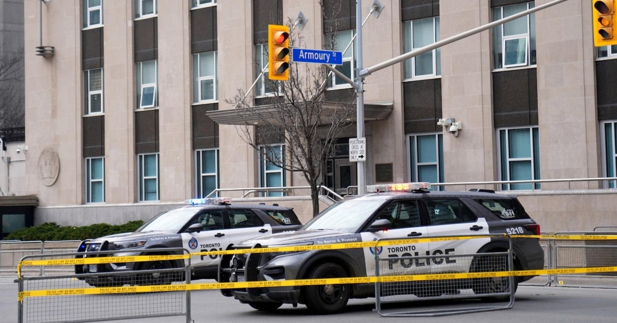 Shots fired at U.S. consulate in Toronto, no injuries reported, police say
